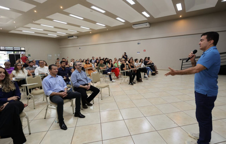 Prefeito Marçal Filho falou sobre o Habite-se Autodeclaratório e anunciou, para o segundo semestre, avanços também na emissão de alvarás. Fotos – A. Frota