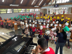Igreja Presbiteriana de Dourados (Igreja do Relógio), encerra Escola Bíblica de Férias
